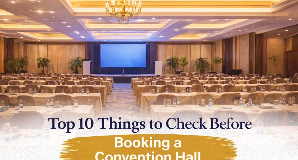 Top 10 Things to Check Before Booking a Convention Hall in Bhadrak